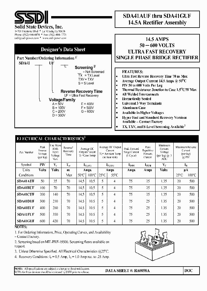 SDA41DUF_4628917.PDF Datasheet