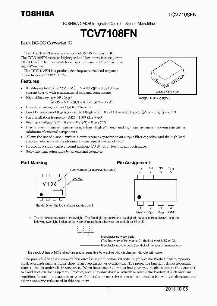 TCV7108FN_4630212.PDF Datasheet