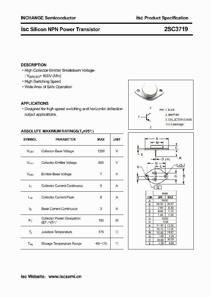 2SC3719_4631585.PDF Datasheet