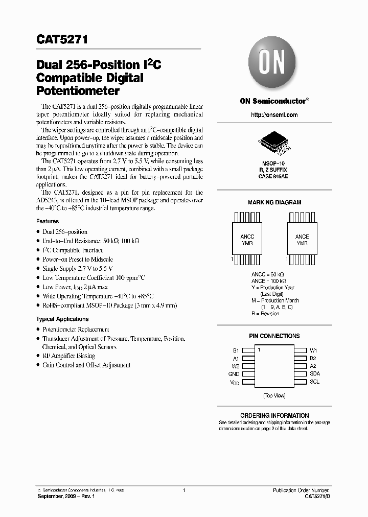 CAT5271ZI-00-GT3_4641916.PDF Datasheet