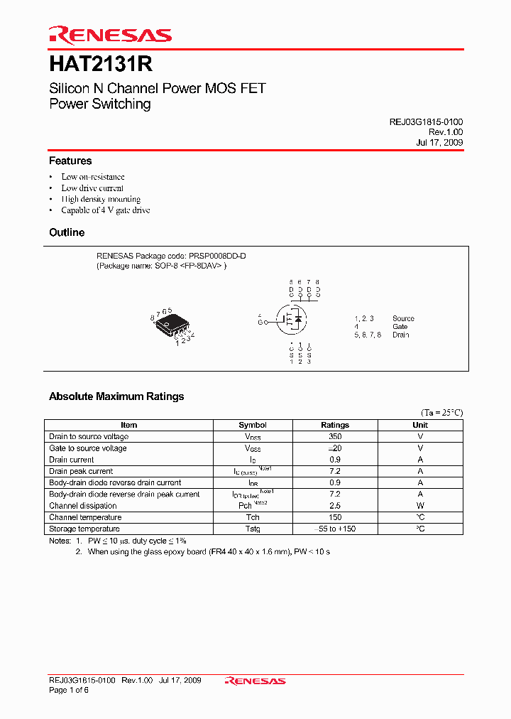 HAT2131R_4648812.PDF Datasheet