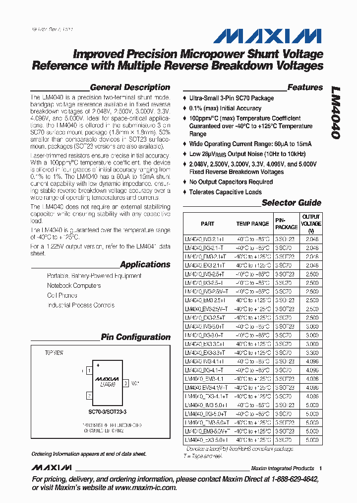 LM4040_4649593.PDF Datasheet