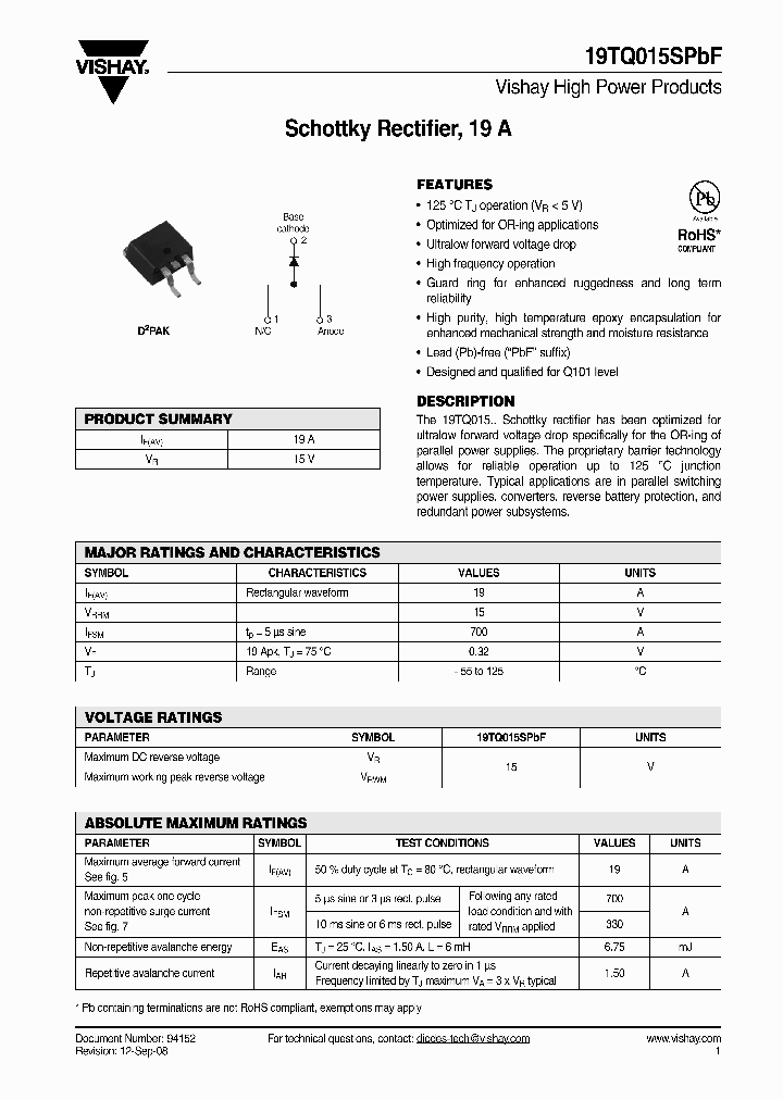 19TQ015SPBF_4650257.PDF Datasheet