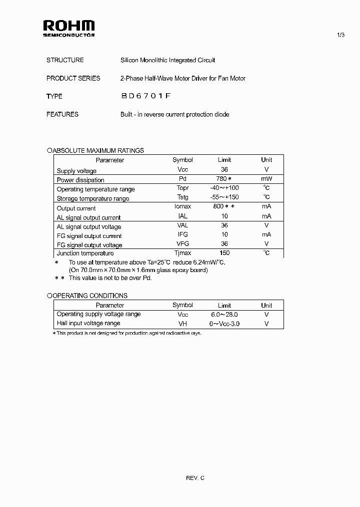 BD6701F_4650288.PDF Datasheet