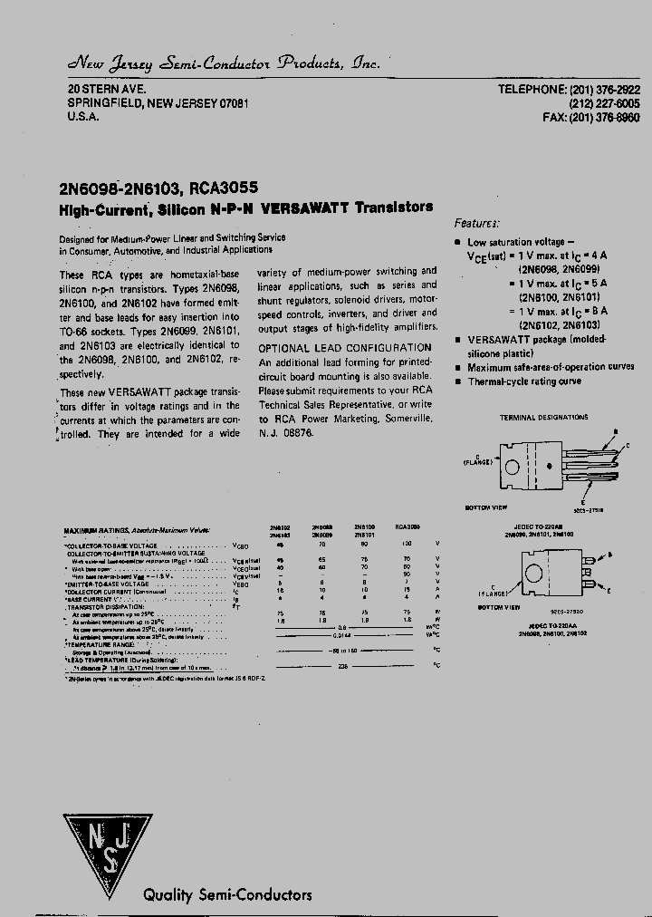 2N6102_4651206.PDF Datasheet