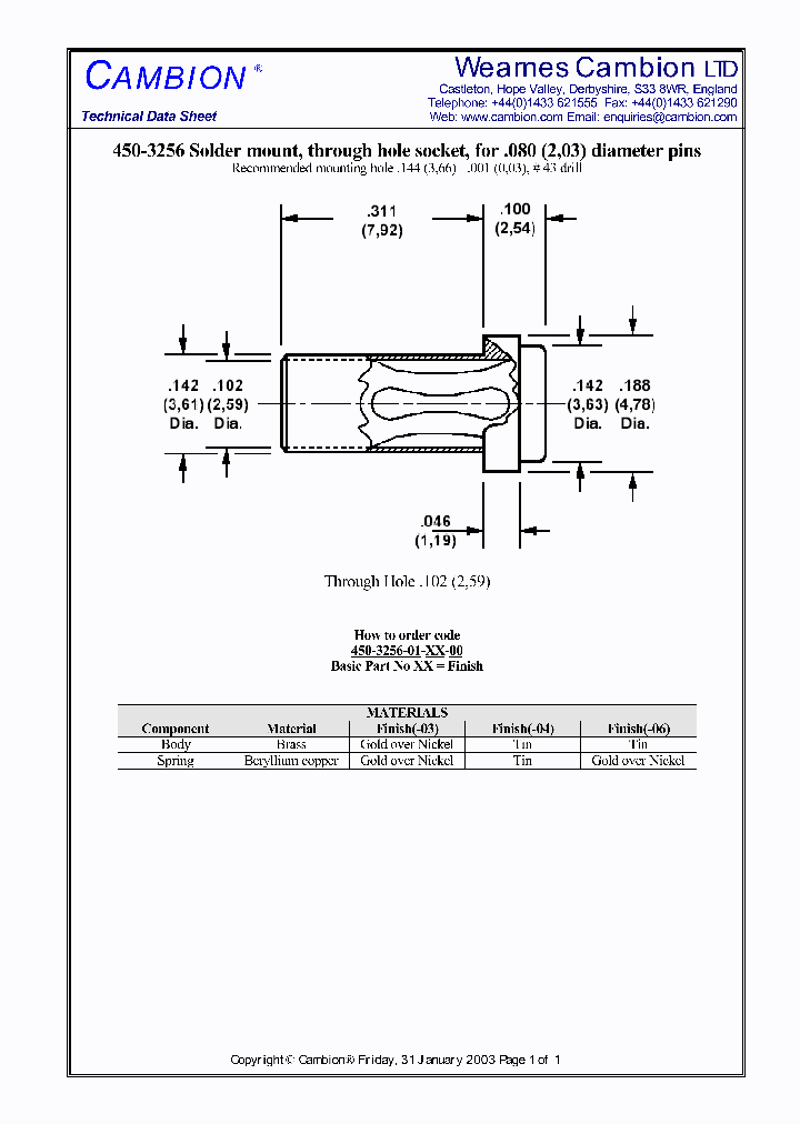 450-3256_4651719.PDF Datasheet