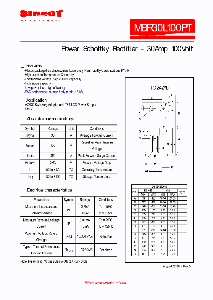 MBR30L100PT_4656433.PDF Datasheet