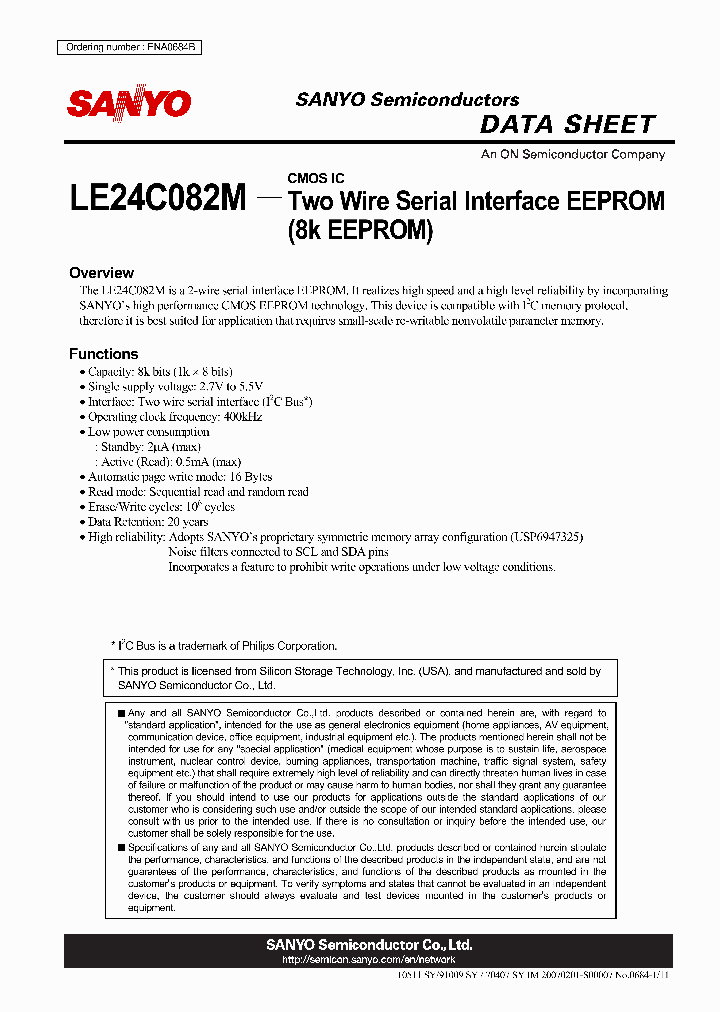 LE24C082M_4661382.PDF Datasheet