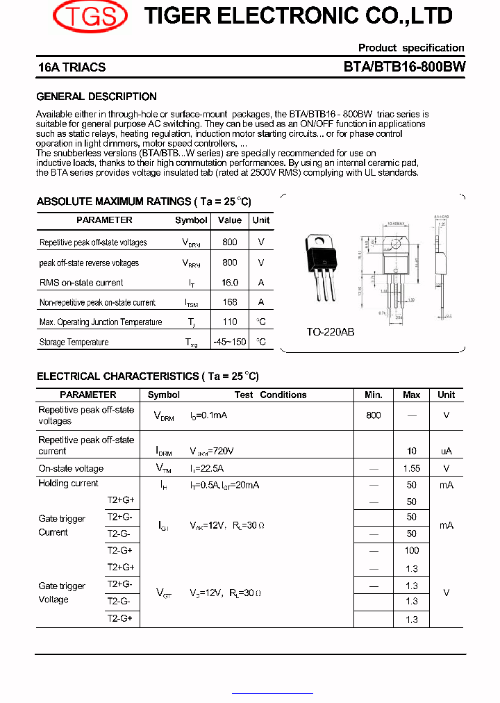 BTB16-800BW_4662834.PDF Datasheet