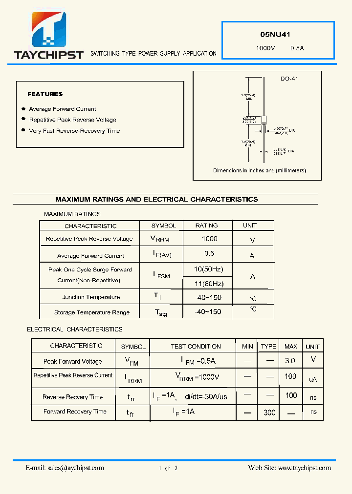 05NU41_4663499.PDF Datasheet