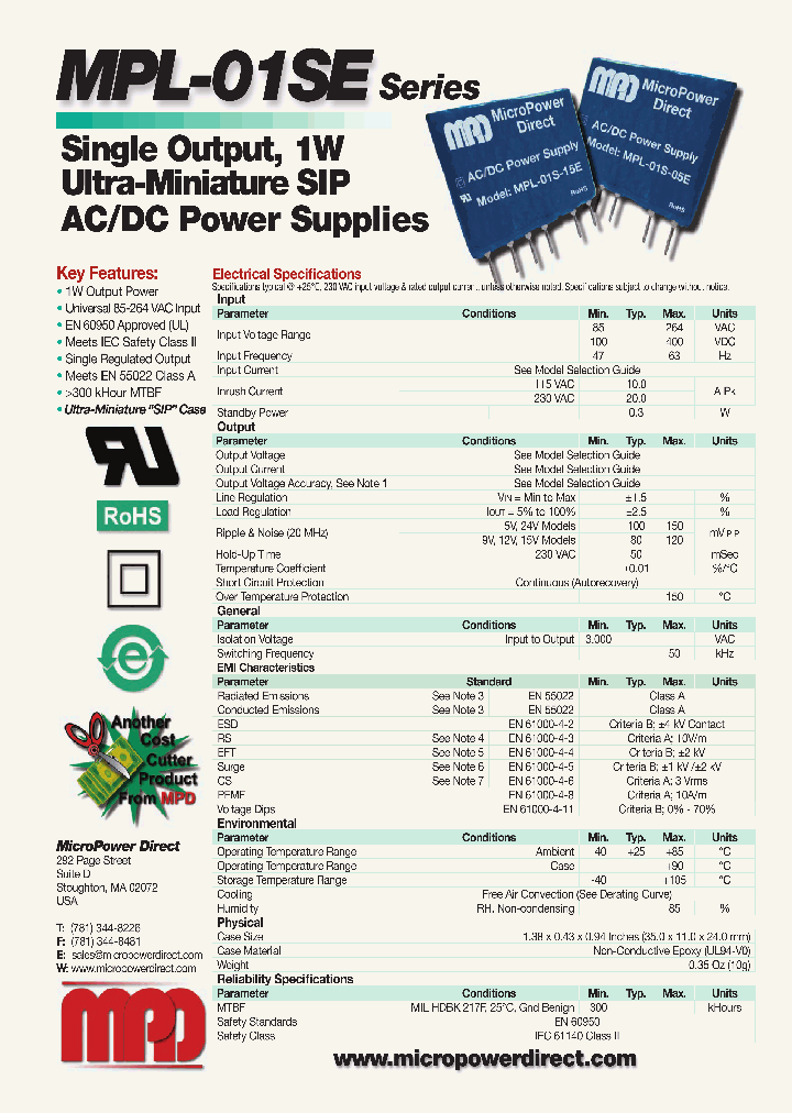 MPL-01SE_4667909.PDF Datasheet