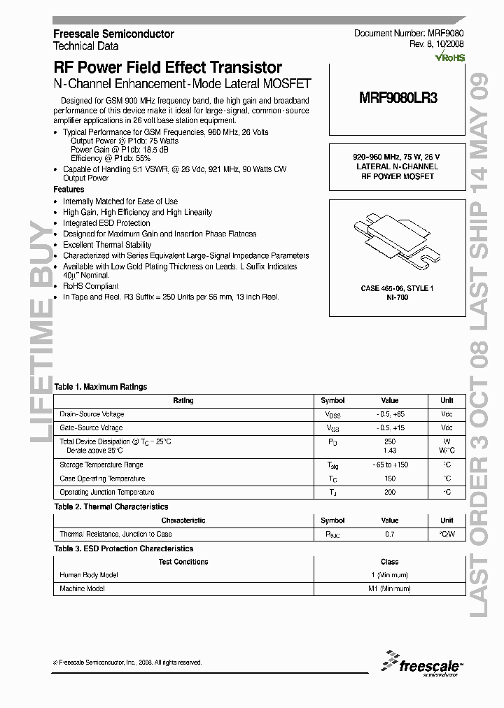 MRF9080LR3_4668400.PDF Datasheet