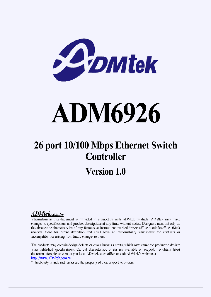 ADM6926_4669557.PDF Datasheet