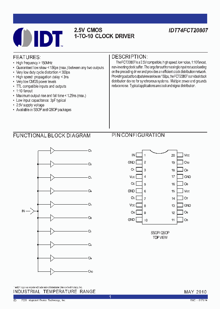 IDT74FCT2080709_4671769.PDF Datasheet