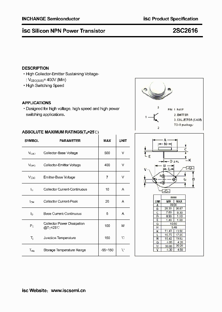 2SC2616_4684305.PDF Datasheet