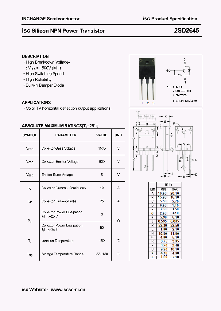 2SD2645_4684668.PDF Datasheet