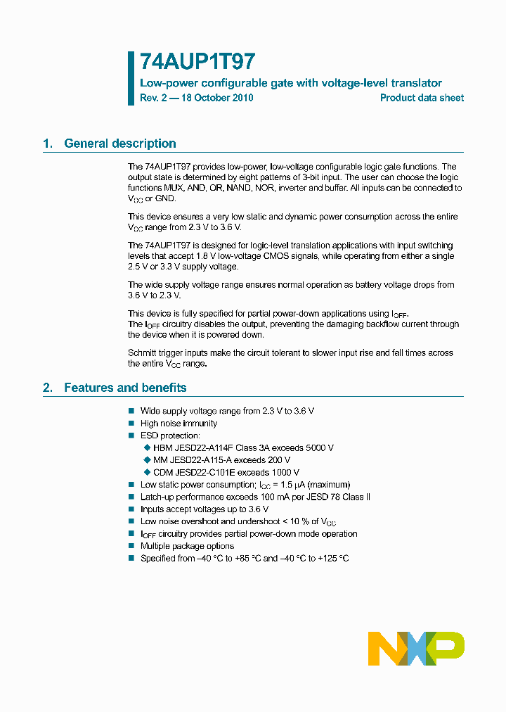 74AUP1T97GN_4686466.PDF Datasheet