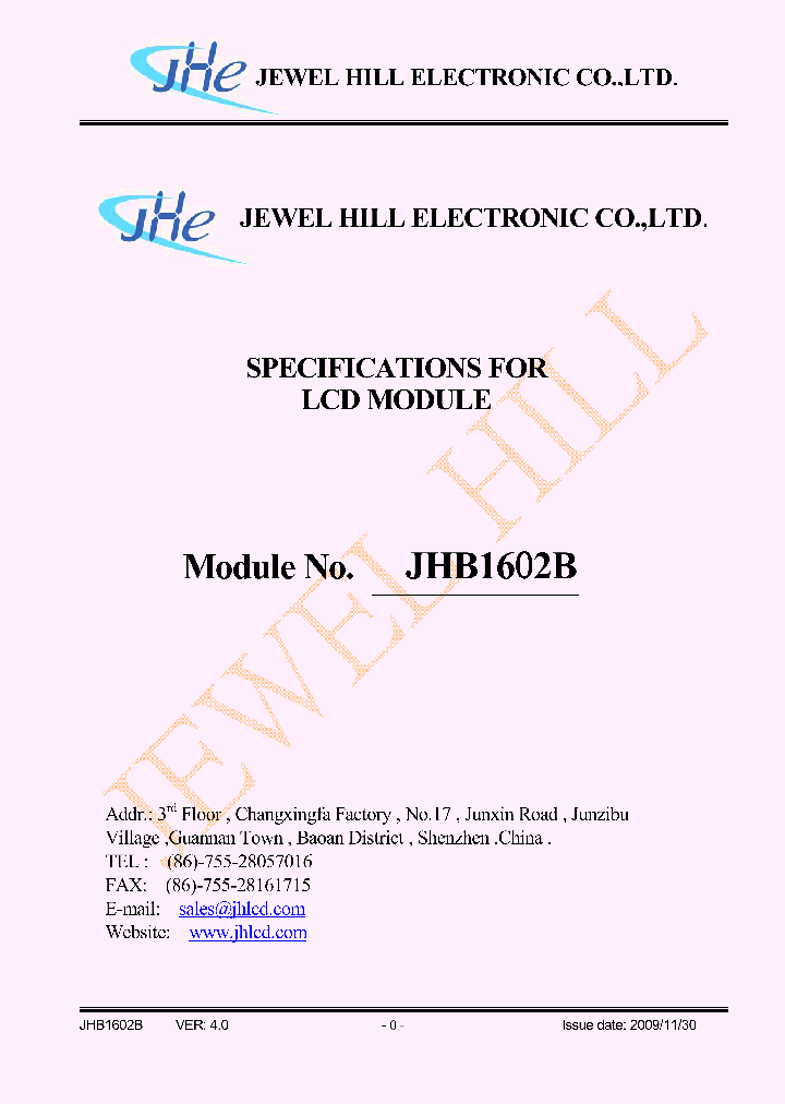 JHB1602B_4694989.PDF Datasheet