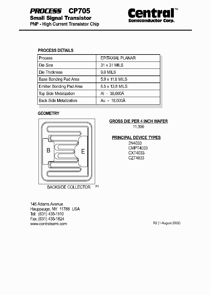 CP705_4709833.PDF Datasheet Download --- IC-ON-LINE