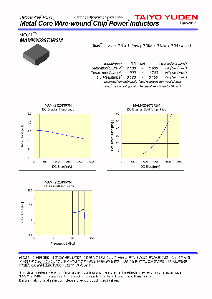 MAMK2520T3R3M_4718676.PDF Datasheet