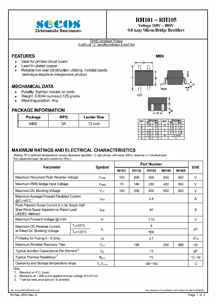 RH101_4718745.PDF Datasheet