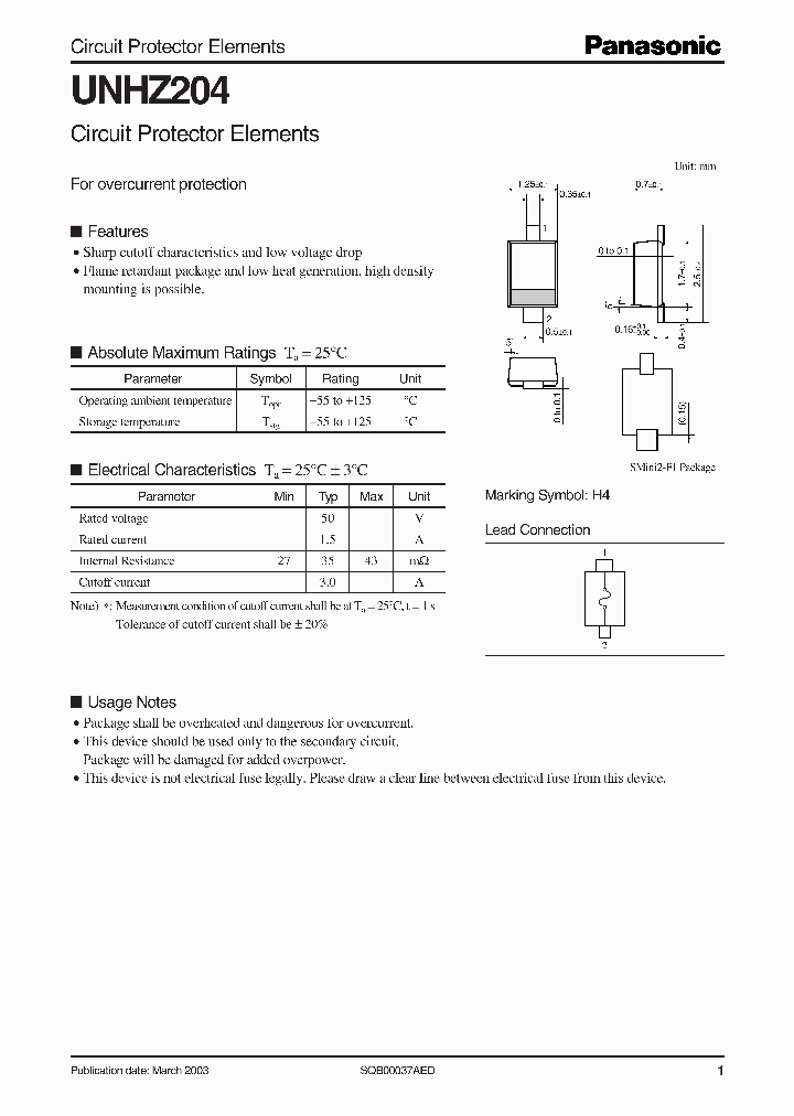 UNHZ204_4719697.PDF Datasheet