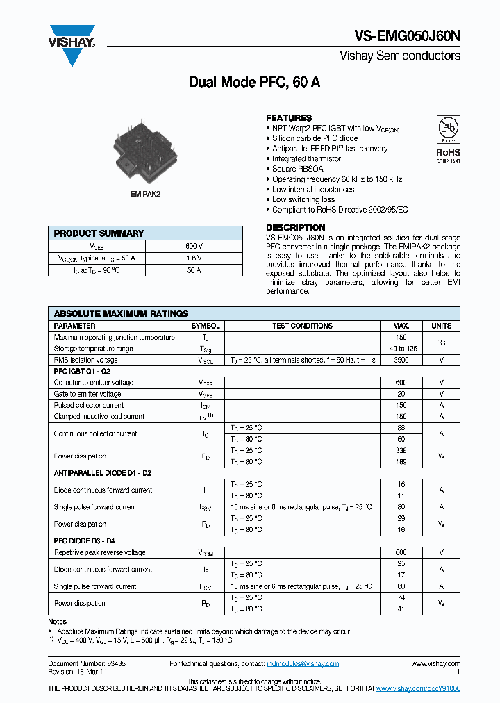 EMG050J60N_4720289.PDF Datasheet