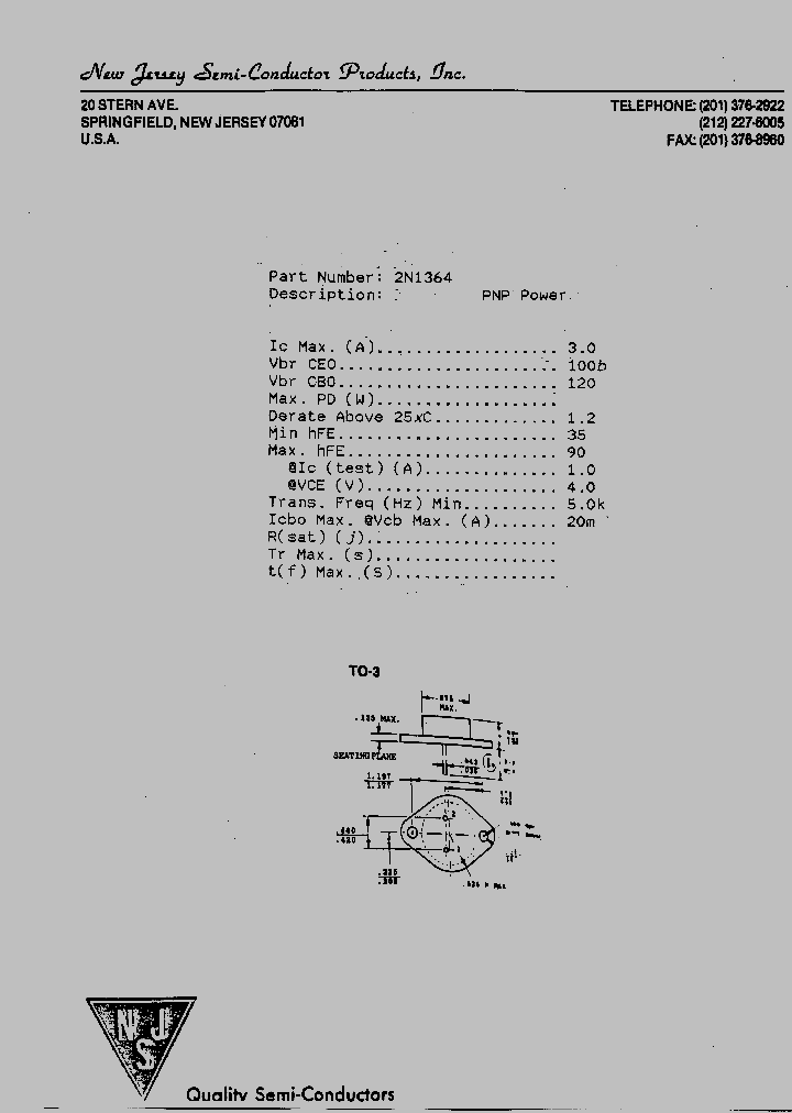 2N1364_4721164.PDF Datasheet