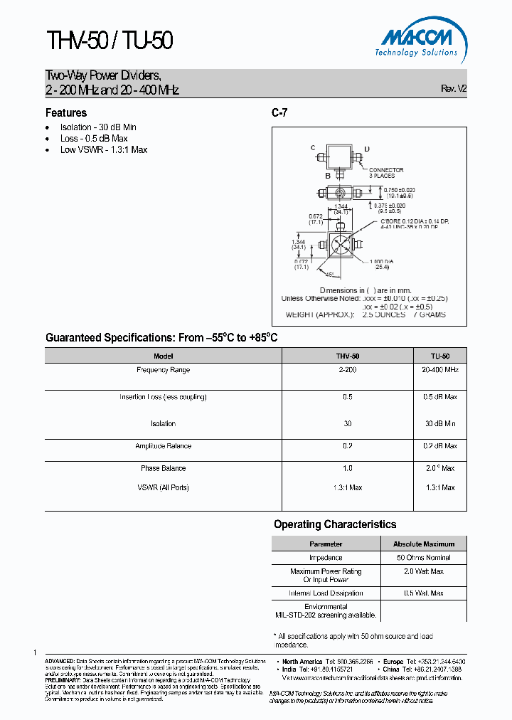 THV-50_4721683.PDF Datasheet