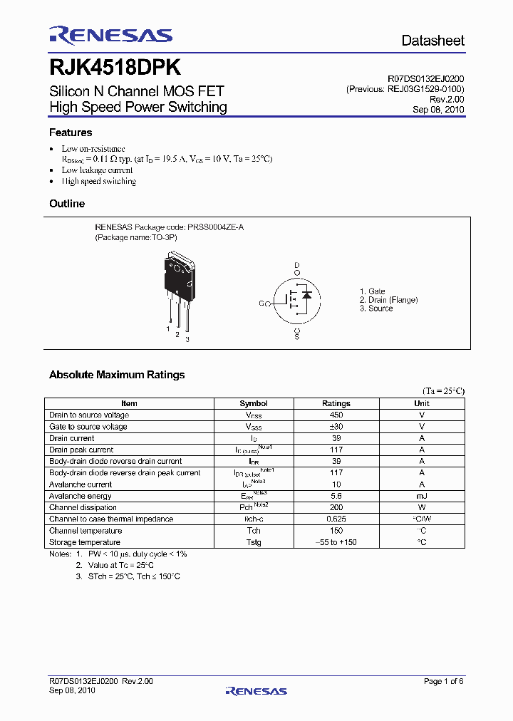 RJK4518DPK-00-T0_4749637.PDF Datasheet
