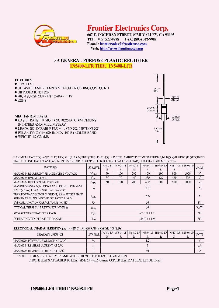 1N5408-LFR_4760382.PDF Datasheet