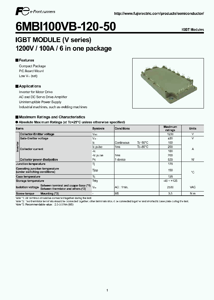 6MBI100VB-120-50_4761627.PDF Datasheet