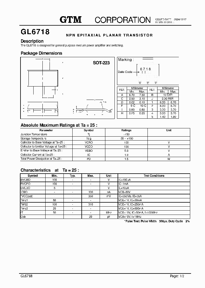 GL6718_4765590.PDF Datasheet