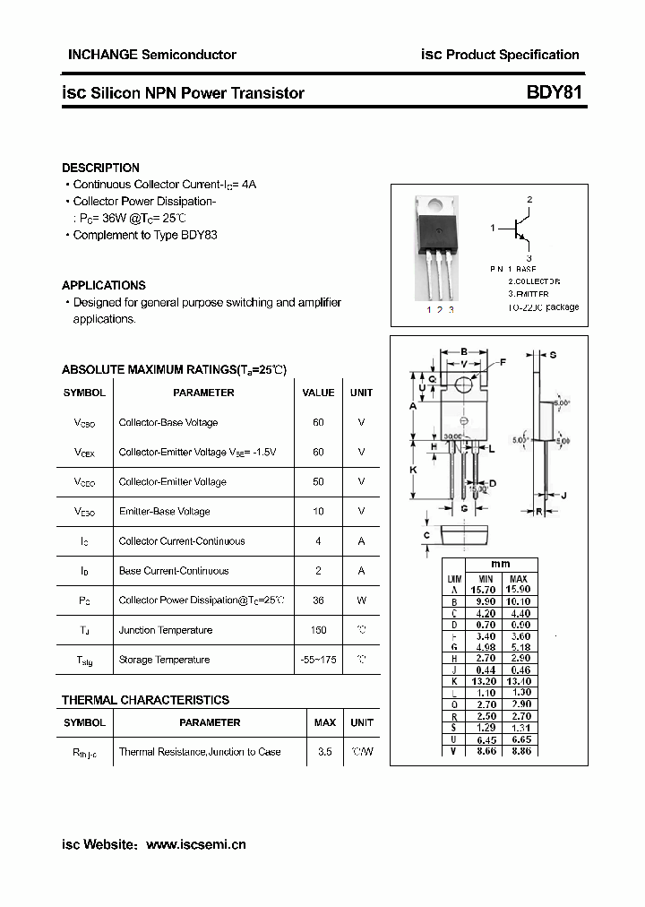 BDY81_4774433.PDF Datasheet