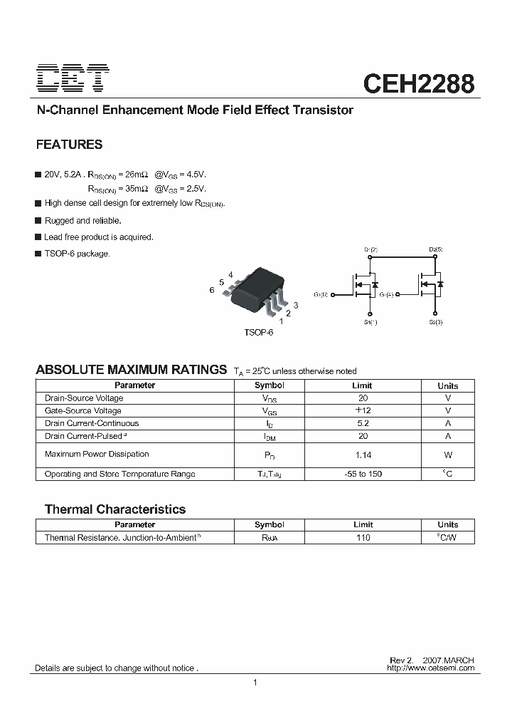 CEH2288_4775826.PDF Datasheet