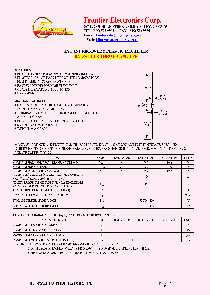 BA158G-LFR_4780283.PDF Datasheet