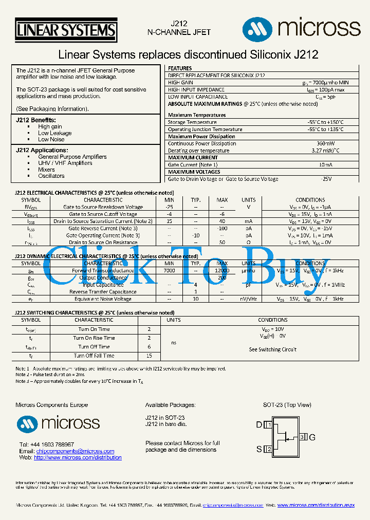 J212SOT-23_4781628.PDF Datasheet