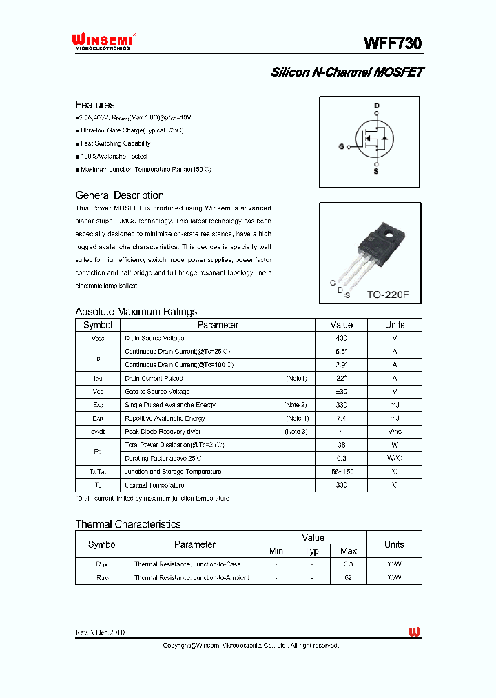 WFF730_4782147.PDF Datasheet