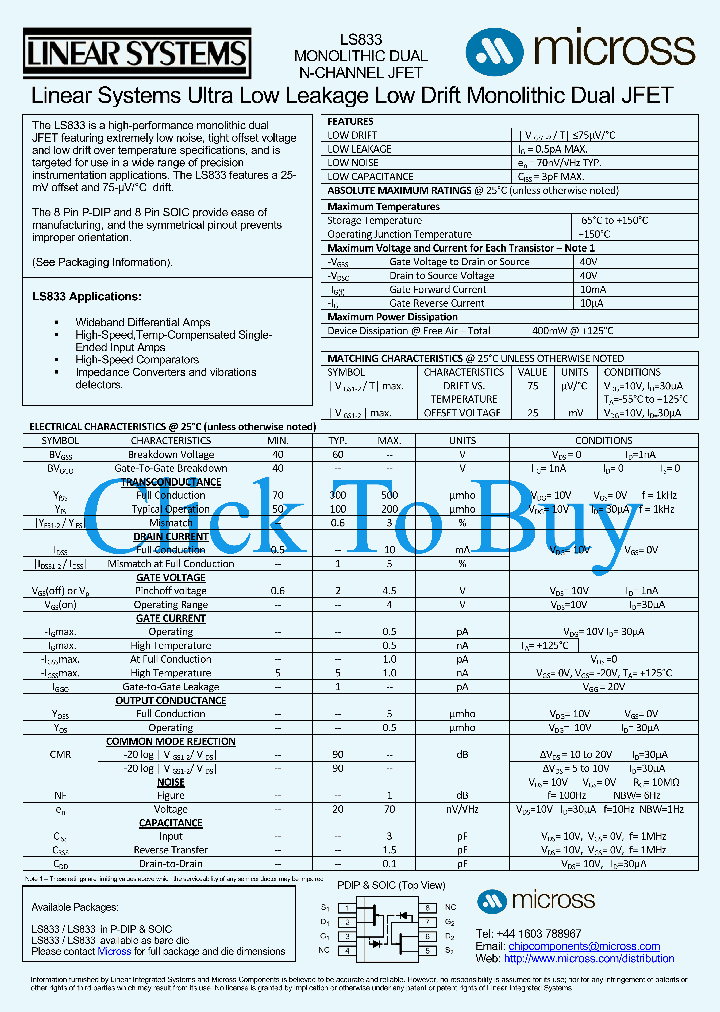 LS833PDIP_4782932.PDF Datasheet