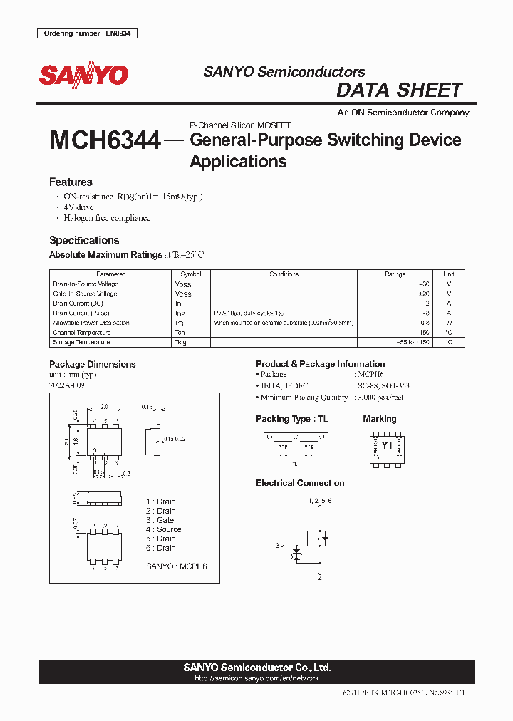 MCH6344_4785218.PDF Datasheet
