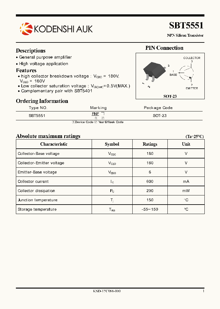 SBT5551_4793697.PDF Datasheet