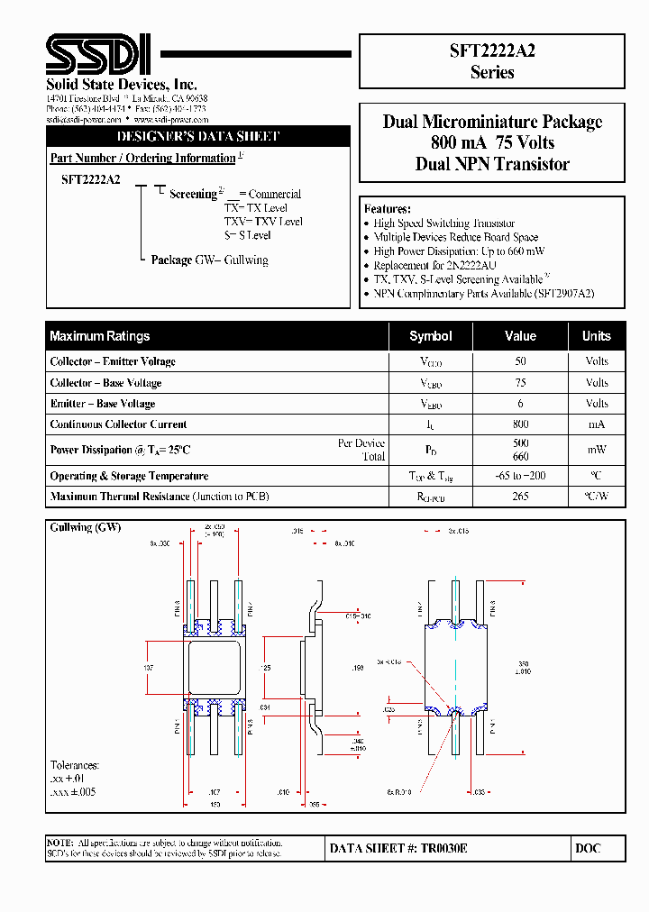 SFT2222A21_4795010.PDF Datasheet