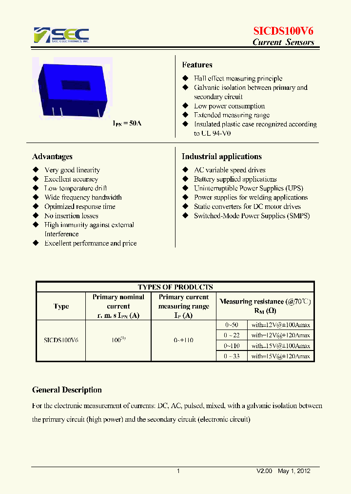 SICDS100V6_4811773.PDF Datasheet