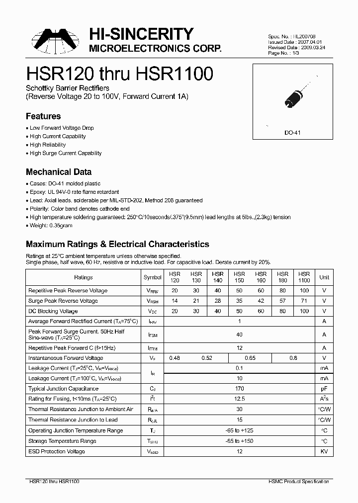 HSR1100_4832401.PDF Datasheet