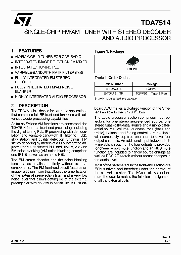 TDA7514_4855658.PDF Datasheet