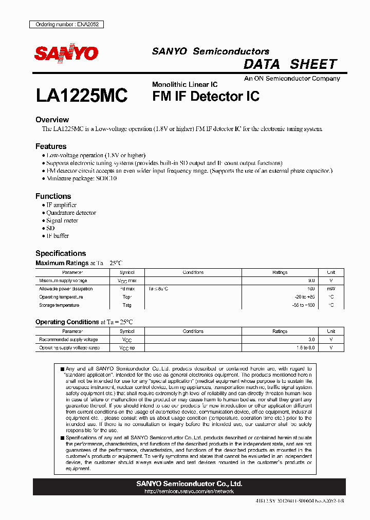 LA1225MC_4868393.PDF Datasheet