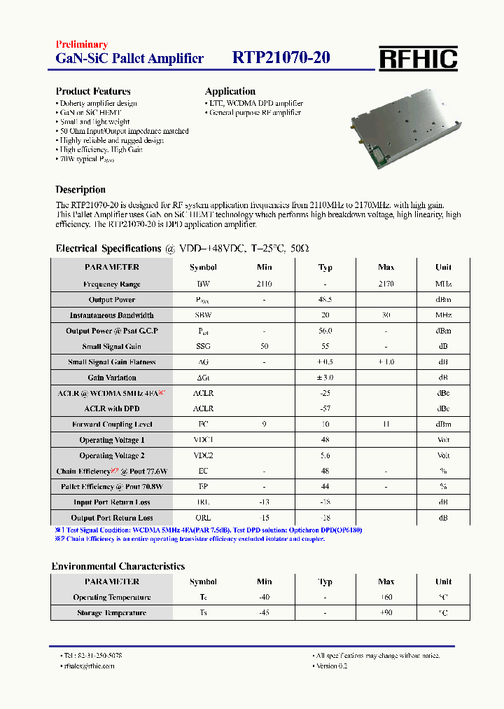 RTP21070-20_4869986.PDF Datasheet