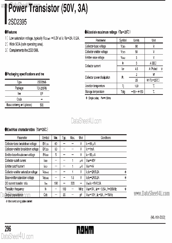 D2395_4870815.PDF Datasheet Download --- IC-ON-LINE