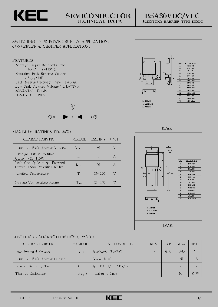 B5A30VDC_4895278.PDF Datasheet