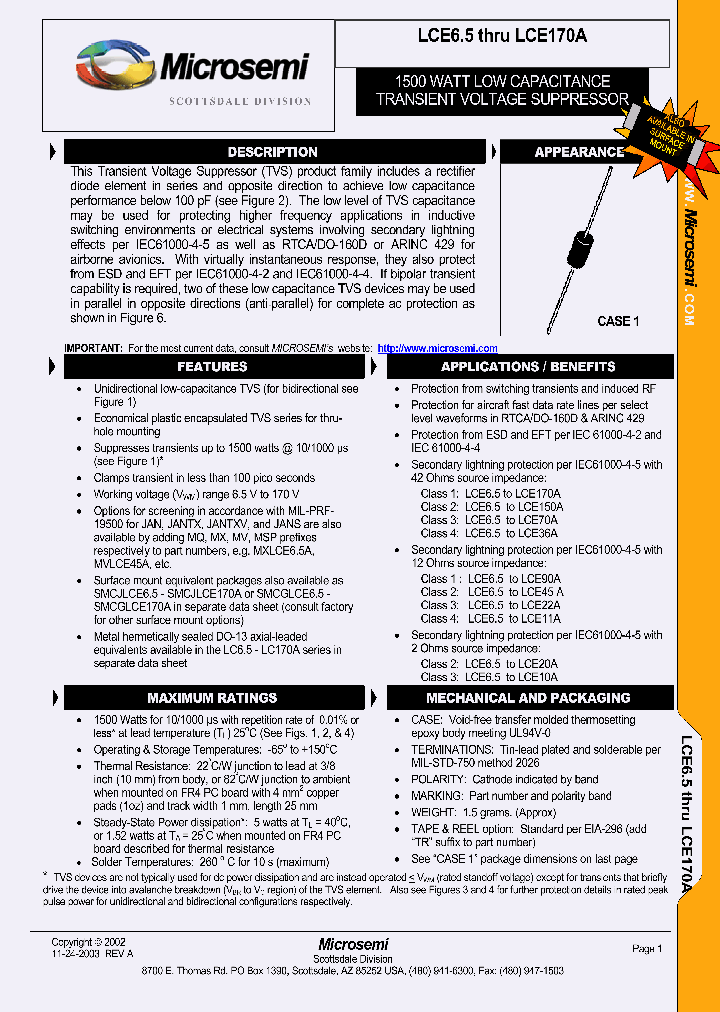 LCE75A_4916106.PDF Datasheet